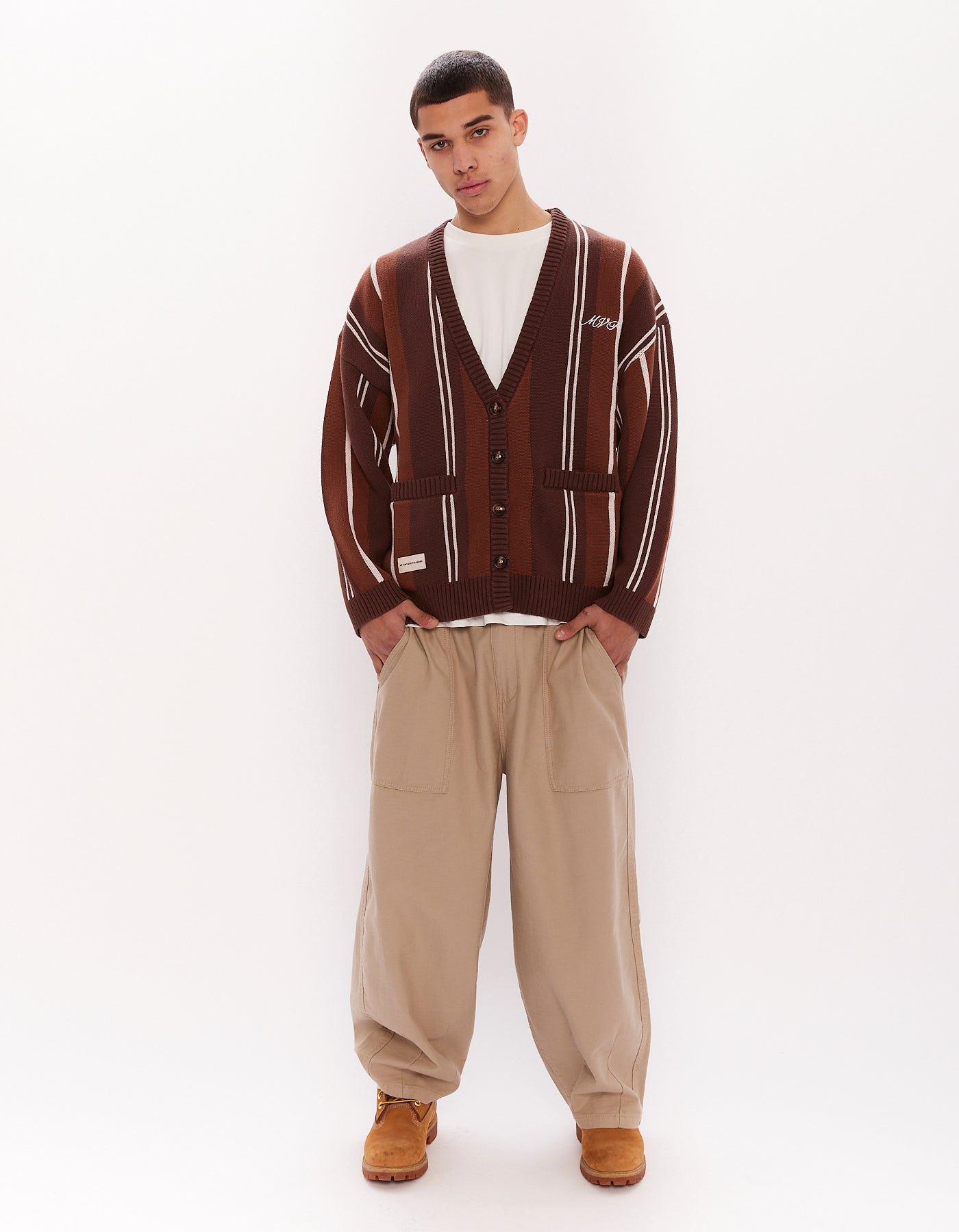 Signature Button Knit