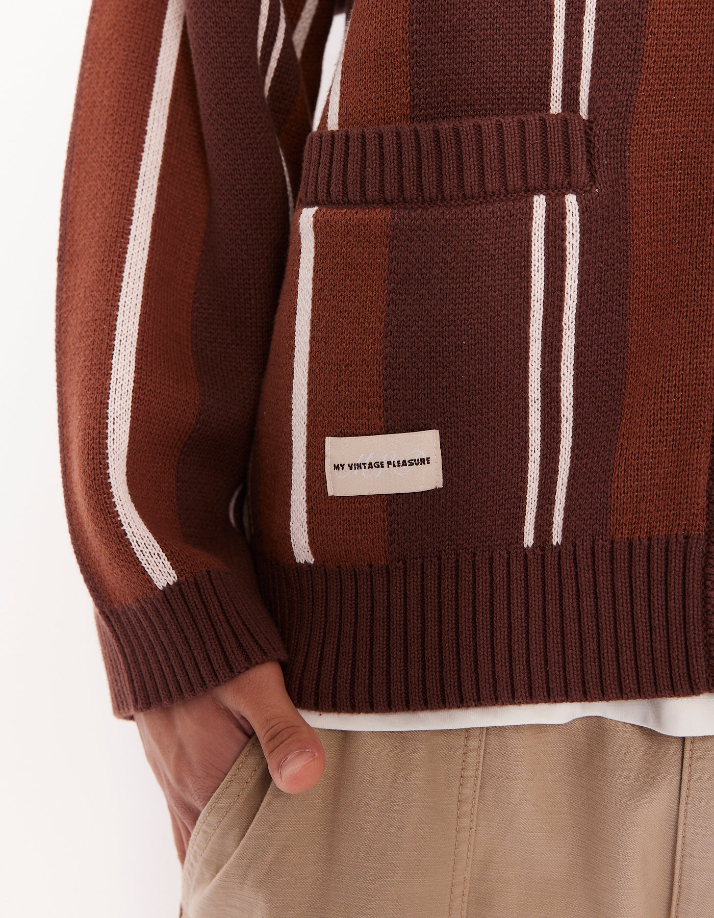 Signature Button Knit